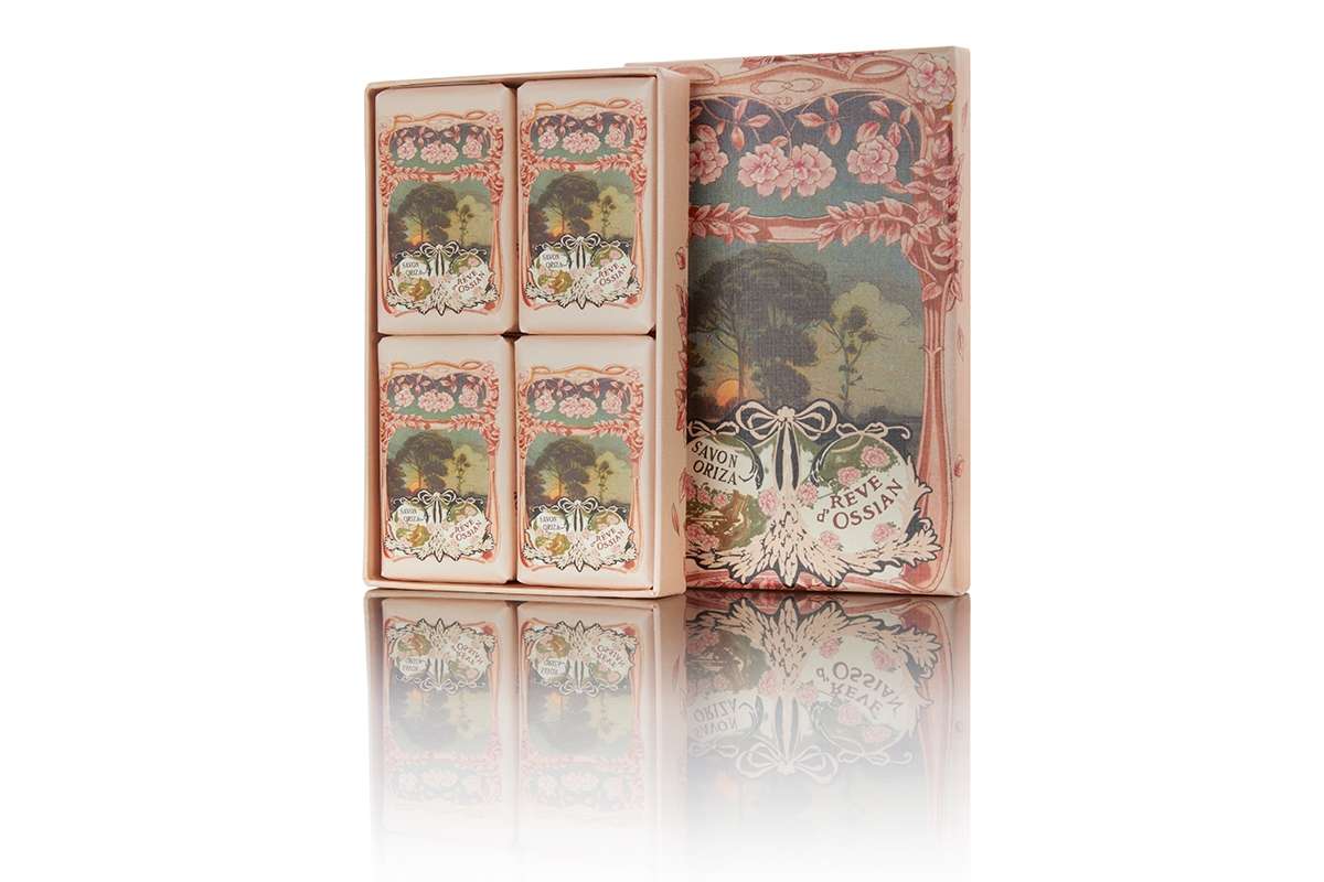 coffret de voyage rêve d'ossian minis savons oriza l.legrand parfum parfumerie niche lyon odorem